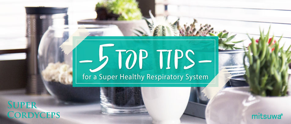 5 Top Tips for a Super Healthy Respiratory System